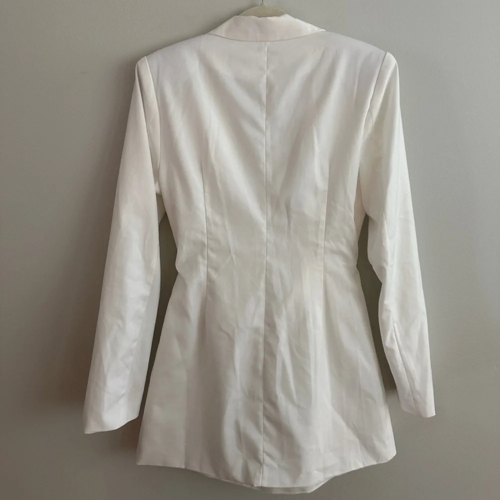 Lioness VIP Only Blazer Mini Dress White - Picture 10 of 10